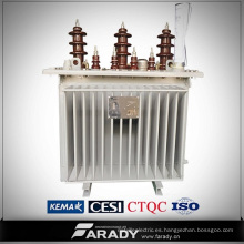 Transformador de la distribución de aceite 20kv 13.8kv Transformador de 3 fases